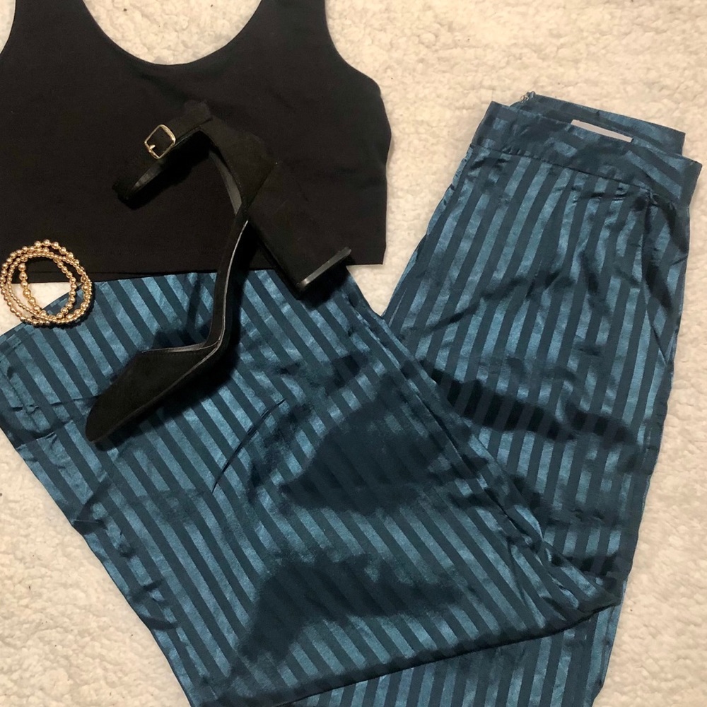 L’atiste Silk Wide Leg Pant